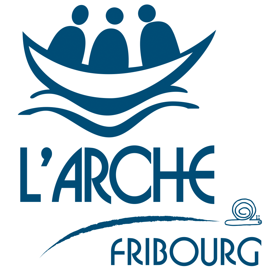 Logo Arche Fribourg bleu RVB